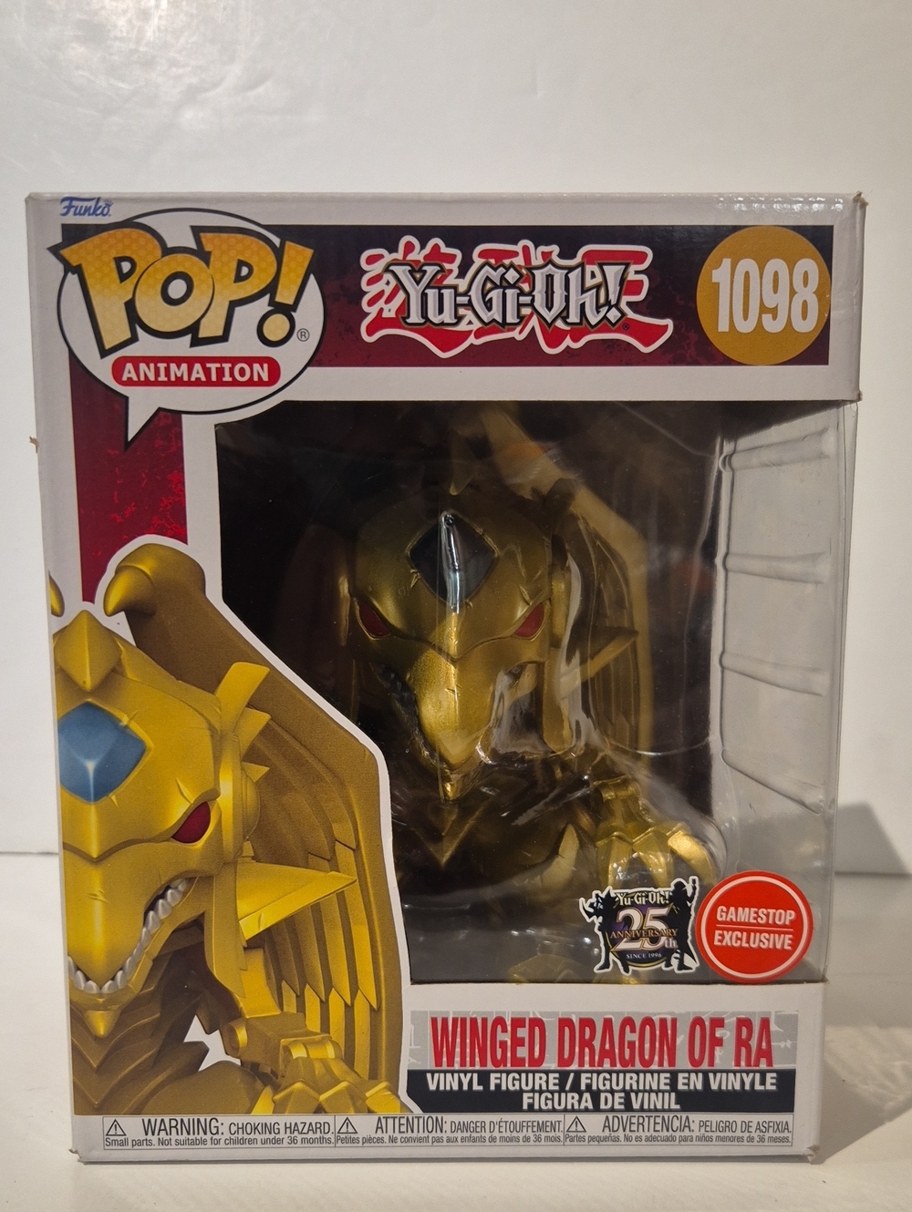 Funko Pop! Winged Dragon of Ra Gamestop Exclusive Yu-Gi-Oh